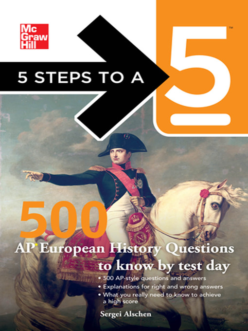 Title details for 500 AP European History Questions to Know by Test Day  by Sergei Alschen - Available